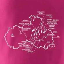 Mapa rozhleden - Liberecký kraj