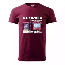 Na rozdíl od tramvajáka musím koukat na cestu