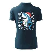 Vánoční žralok a vločky