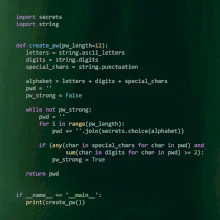 Python Generátor hesel Python Generátor hesel