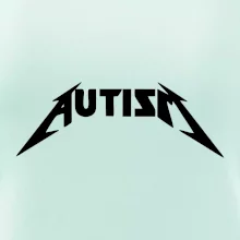 Autism rock nápis
