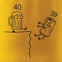 Pivo narozeniny - útes 40 let