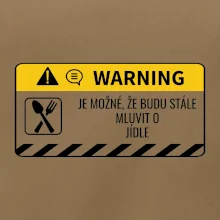 Warning mluvení - Jídlo