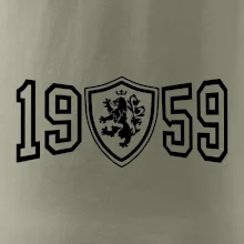 Narozeninový motiv - znak - 1959