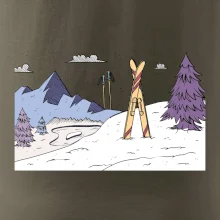 Panorama lyžování