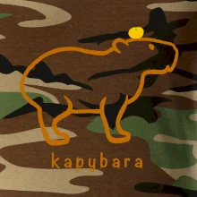 Kapybara hnědý obrys (Moňas)