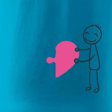 Párová trička puzzle postavička