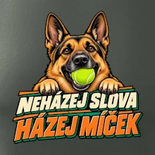 Neházej slova házej míček - vlčák