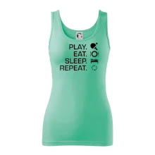 Stolní tenis - eat sleep