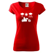 Motorkář za každého počasí - chopper