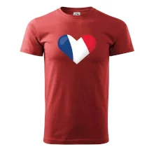 Francouzská vlajka srdce