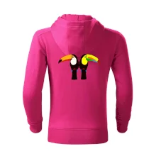 Dva barevní tukani (Moňas)