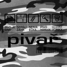 Čárový kód pivař Čárový kód pivař