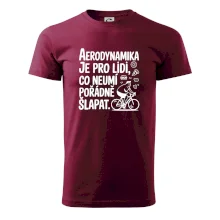Aerodynamika je pro lidi, co neumí pořádně šlapat