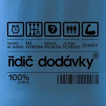 Čárový kód - řidič dodávky