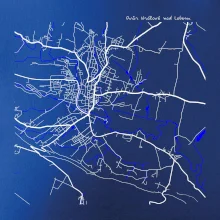 Dvůr Králové nad Labem mapa s vodními toky