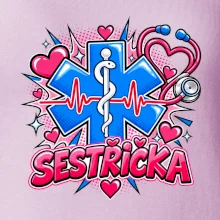 Sestřička  - komiksový kříž