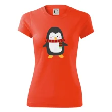 Tučňák se šálou