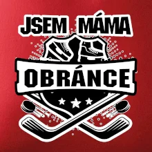 Hokejový erb - Máma obránce