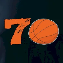 Basketball kulaté narozeniny 70