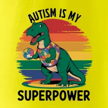 Dinousarus a puzzle  Autism is my superpower