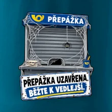 Přepážka uzavřena běžte k vedlejší