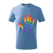 LGBT hand print