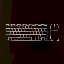 Klávesnice a myš jedním tahem