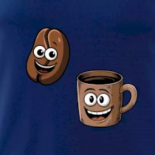 Parové triko - Hrnek a káva