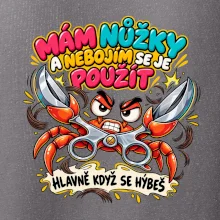 Mám nůžky a nebojím se je použít