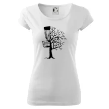 Disc golf pozor strom