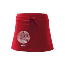 Severák - vrstevnice v kruhu