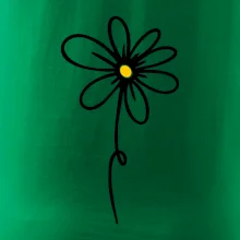 Kopretina - dole na výšku