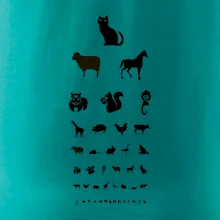 Oční test zvířatka