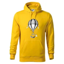 Horkovzdušný balón  kreslený