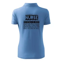 Being a nurse - bike