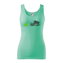 Kombajnista zelená a žlutá