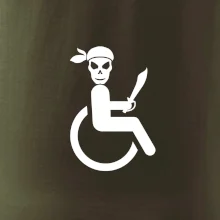 Pirát vozíčkář Pirát vozíčkář