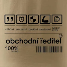 Čárový kód - Obchodní ředitel