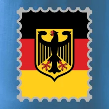 Německá známka - vlajka