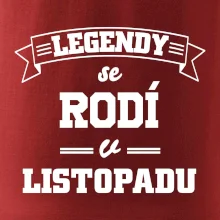 Legendy se rodí v listopadu