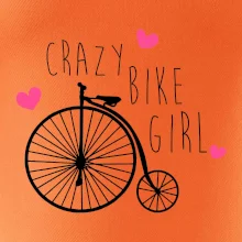 Crazy bike girl