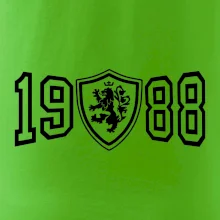 Narozeninový motiv - znak - 1988