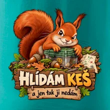 Hlídám keš veverka s pokladem