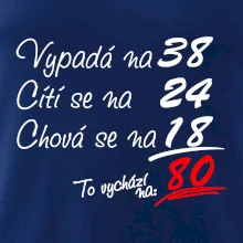 Vypadá, cítí se, chová se - 80 let