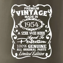 Vintage Etiketa - 1954