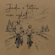 Cyklistika  - Jedu s tátou na výlet - Táta a syn