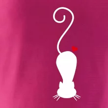 Zamilovaná kočka ležící