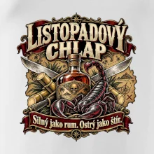 Listopadový chlap rum a ostrý štír