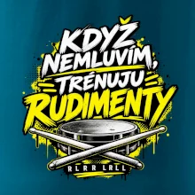 Když nemluvím trénuju rudimenty - bubenické paličky